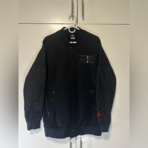 Air Jordan MJ Chicago Bulls 72-10 1995-96 Season Jacket Therma-Fit Black Men's M
